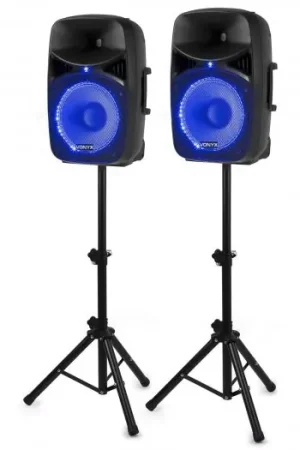 Vonyx VPS122A Set Plug & Play 800W con tripodes 178130 Solo Por Tiempo Limitado