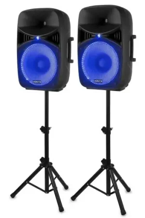 Ordena Ya Vonyx VPS152A Set Plug & Play 1000W con tripodes 178135