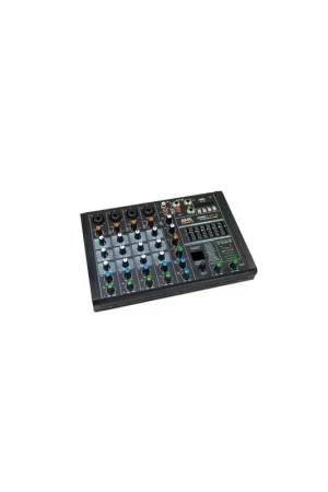Precio Rebajado AMS JUMBO 6 DSP BT Mezclador de audio. 4 canales mono + 1 estéreo