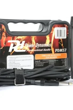 Power Dynamics PDM57 Microfono dinamico para instrumentos 173434 Solo Hoy