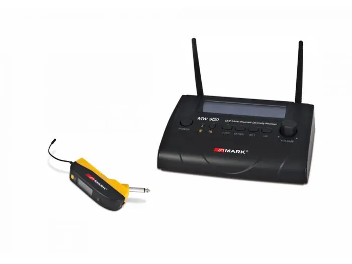 Oferta Flash MARK MW 900/1 (+MWI9) Sistema inalámbrico UHF para instrumento eléctrico.