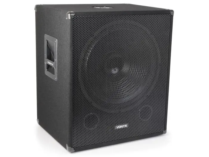 Popular Vonyx SMWBA18 Subwoofer Bi-Amplificado 18" 1000W 170760
