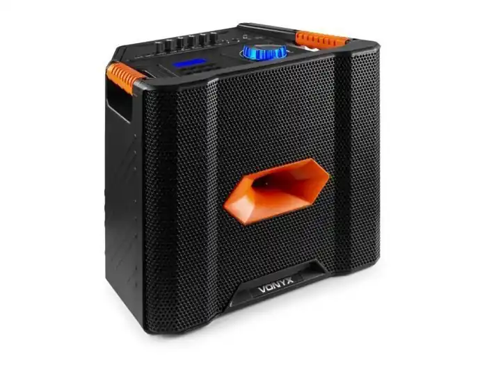 Vonyx ROCK300 Altavoz Portátil Bluetooth - Batería incorporada - 180W - 8" Favorito De Clientes