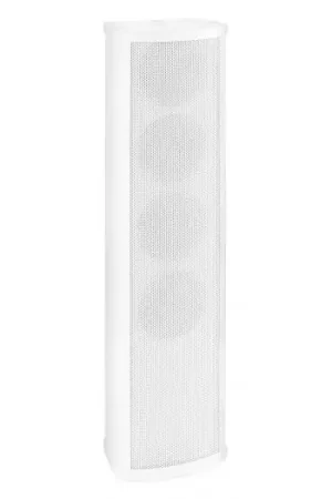 Disponible Ahora Power Dynamics ICS4 Altavoz de columna para interior 20W 100V Blanco 952222