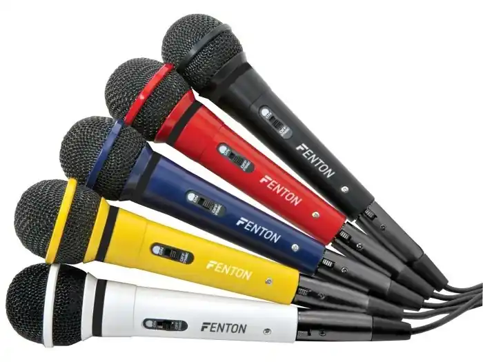 Económico Fenton DM120 Set Karaoke de 5 micrófonos dinámicos 173123