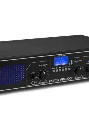 Fenton FPL2000 Amplificador Digital LED azules + EQ 172082 Stock Limitado