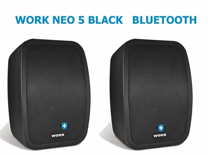 Promoción Exclusiva WORK Pro NEO 5A BT Pareja cajas acústicas (activa + pasiva) 2 x 25 W.