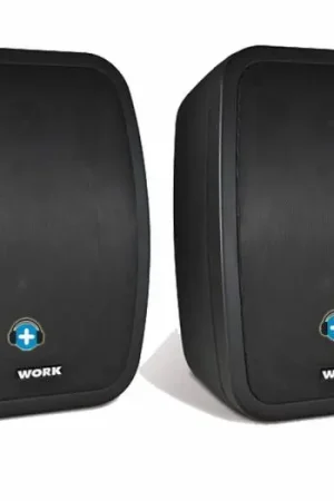 Disponible Ahora Pareja Monitores Activos Negros Work Pro NEO 5A ES - Audio para Aulas y Salas AV