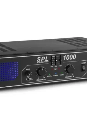 Skytec SkyTec, amplificador 2x 500W con ecualizador - SPL1000EQ 178797 Disponible Ahora