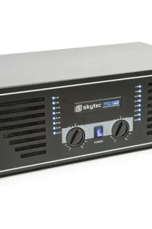 Precio Económico Skytec SKY-1000B Amplificador de sonido 2x 500W max. Negro 172035
