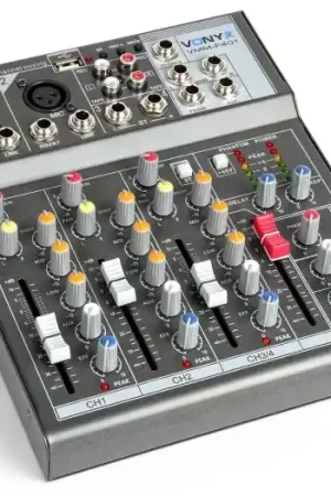Vonyx VMM-F401 Mezclador directo 4 canales 172575 Bestseller