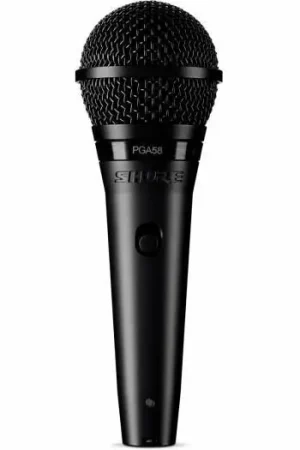 SHURE PGA58 QTR Micrófono vocal Garantía De Devolución De Dinero