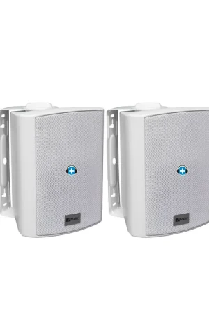 Gran Oferta MARK Monitor 3T MKII Blanco | Pareja de Altavoces de Instalación 4" (100V / 8 Ohm) con Soporte