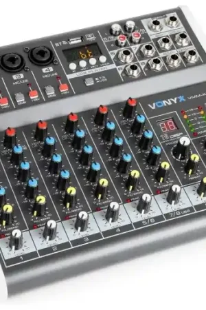 Vonyx VMM-K802 Mezclador de directo 8 canales con DSP 172590 Compra Hoy