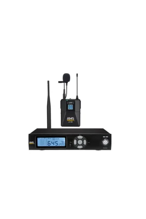 AMS MU 301 + LV 301 Sistema inalámbrico UHF. 100 canales Mejor Precio