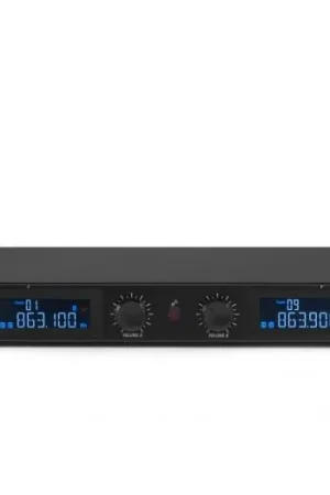 Power Dynamics PD632H 2x 20 Canales Digital UHF Micro Inalambrico con 2 micros 179010 No Te Lo Pierdas