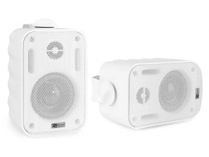 Power Dynamics BC30V Pareja de altavoces blanco IPX5 100V 3" 60W 952102 Precio Bajo
