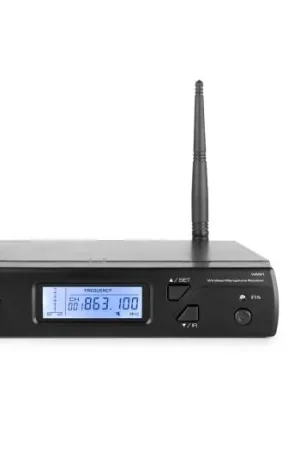 Última Oportunidad Vonyx WM61 Micrófono inalámbrico UHF 16Ch con 1 micrófono de mano 179260