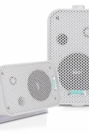 PYLE PRO PDWR30W PAREJA ALTAVOCES PASIVOS 4' EXTERIOR BLANCOS 4 OHM Entrega Rápida