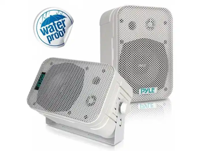Económico PYLE PRO PDWR40W PAREJA ALTAVOCES PASIVOS 5' EXTERIOR BLANCOS 4 OHM