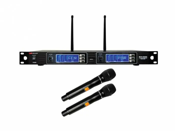 Precio De Fábrica MARK MR 2200/1 Sistema inalámbrico UHF Diversity