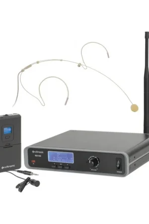 Oferta Especial CITRONIC RU105N Microfono UHF Inalámbrico de Diadema 171973