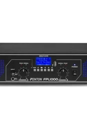 Fenton FPL1000 Amplificador Digital LED azules + EQ 172090 Oferta