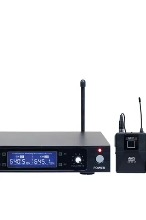 Última Oportunidad AMS MU 150 LV Sistema inalámbrico UHF de 2 canales