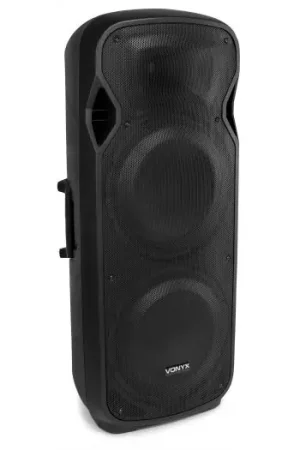 Última Versión Vonyx AP215ABT Bafle Activo 2x 15" 1200W 170349