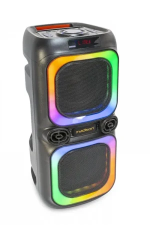 Precio De Oferta MADISON MAD-NASH60 ALTAVOZ AUTONOMO PARTY-NASH 2x 8”/20cm - 600W Bluetooth, USB, microSD y TWS