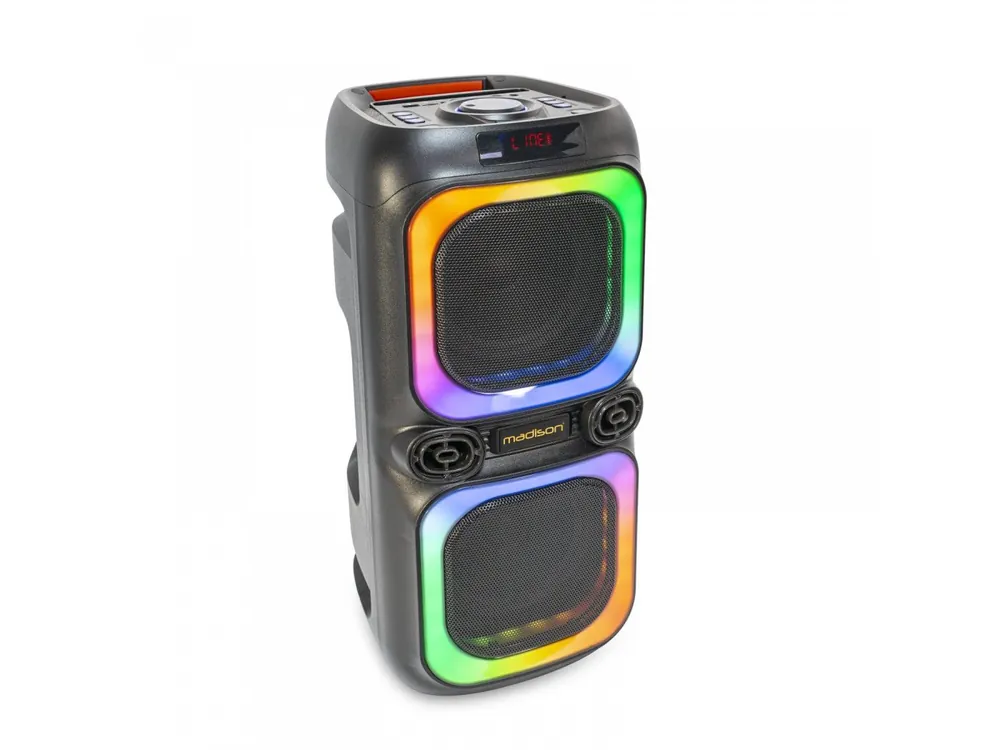 Precio De Oferta MADISON MAD-NASH60 ALTAVOZ AUTONOMO PARTY-NASH 2x 8”/20cm - 600W Bluetooth, USB, microSD y TWS