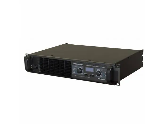 Envío Exprés JB SYSTEMS DSPA-1500 ETAPA POTENCIA DSP2x 750Wrms 4 ohm