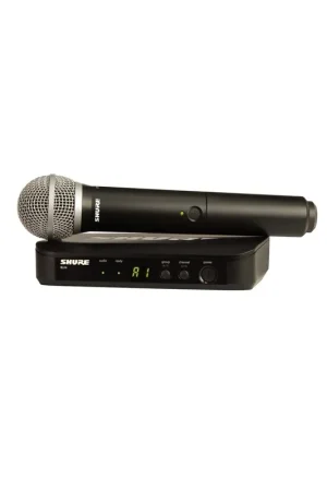 SHURE BLX24E/PG58 K3E Sistema inalámbrico PG58 de mano con receptor de superficie. 606-630MHz. Ordena Ya