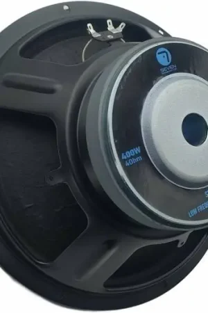 Liquidación Seven Soundvector SVG12SUB/4 Subwoofer 12 Pulgadas Altavoz Profesional de Grave Sub-Grave 4 Ohm 400W AES 800W Pea