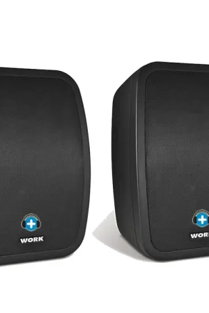 Última Oportunidad WORK NEO 8 IP Pareja Altavoz color Negro con IP65