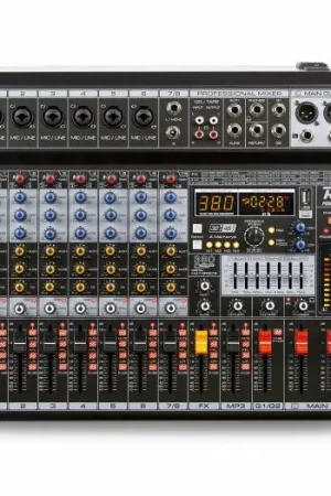 POWER DYNAMICS PDM-T804 MEZCLADOR DE DIRECTO 8 CANALES DSP/MP3 Precio Rebajado