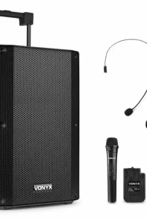 Ordena Ya Vonyx VSA500-BP Altavoz Portátil 12" HH+BP UHF 800w