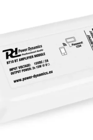 Power Dynamics BT10 Amplificador compacto estereo BT 952504 Venta Final