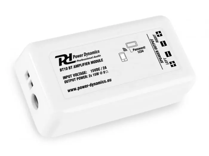 Power Dynamics BT10 Amplificador compacto estereo BT 952504 Venta Final