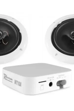 Power Dynamics WT10SET Modulo receptor WIFI amplificado + 2 altavoces marinos 952502 Descuento