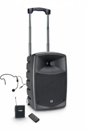 Bestseller LD Systems ROADBUDDY 10 HS B5 - Altavoz Bluetooth alimentado por batería, con mezclador y micro de diadema