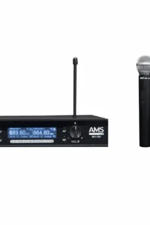 Imprescindible (Must-Have) AMS MU 302 + MM 102 Sistema inalámbrico UHF de 2 canales