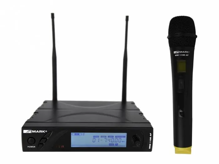Precio Económico Mark MRD 1100 AF/1 Sistema inalámbrico UHF Diversity con micrófono de mano.