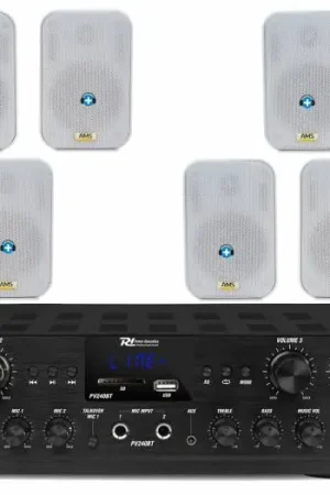 HILO MUSICAL 4 ZONAS Basic 8 - 8 altavoces 5" Color Blanco Oferta Limitada