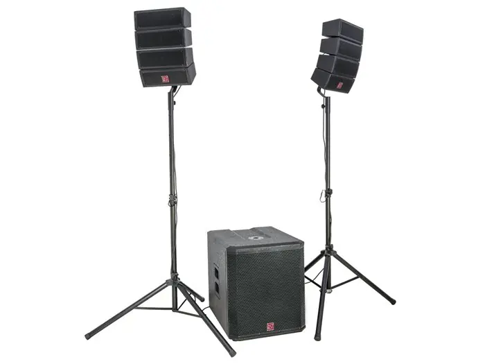 Promoción Exclusiva BST BST - ACTIVE SOUND SYSTEM 2.1 LINE SOURCE 8 SATTELITES + 1 SUBWOOFER(2 cartons) HELIOS2.1
