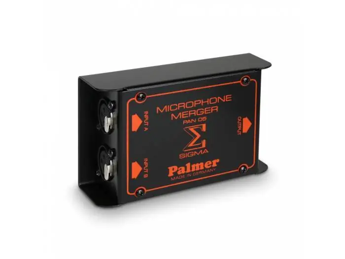 Más Vendido Palmer PAN 05 - Mezclador de Micrófonos
