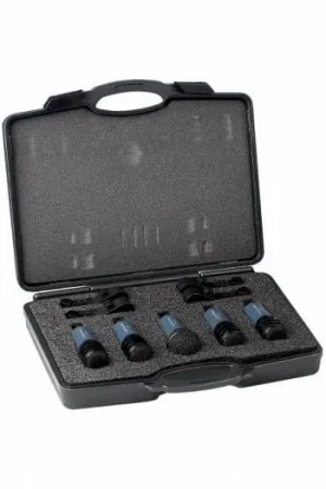 Precio Bajo Audio-Technica MBDk5 Pack 5 micros MIDNIGHT BLUES BATERÍA