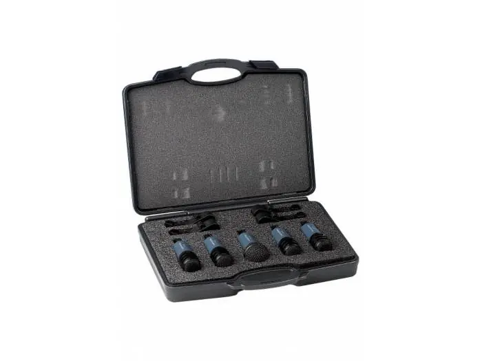 Precio Bajo Audio-Technica MBDk5 Pack 5 micros MIDNIGHT BLUES BATERÍA