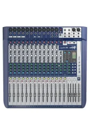 SIGNATURE 16 Mesa de Mezcla Analógica 16 canales con efectos y USB 2:2 i/o Novedad