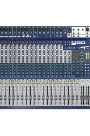 Última Oportunidad SOUNDCRAFT SIGNATURE 22 Mesa de Mezcla Analógica 22 canales con efectos y USB 2:2 i/o